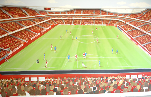 arsenal wall mural