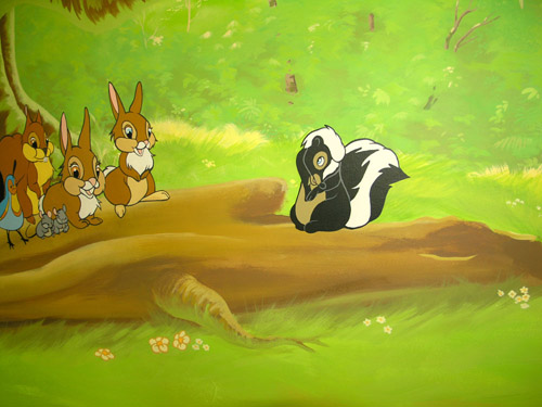 bambi mural
