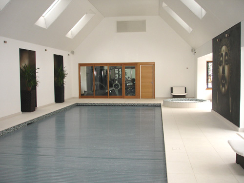 swimming pool mural